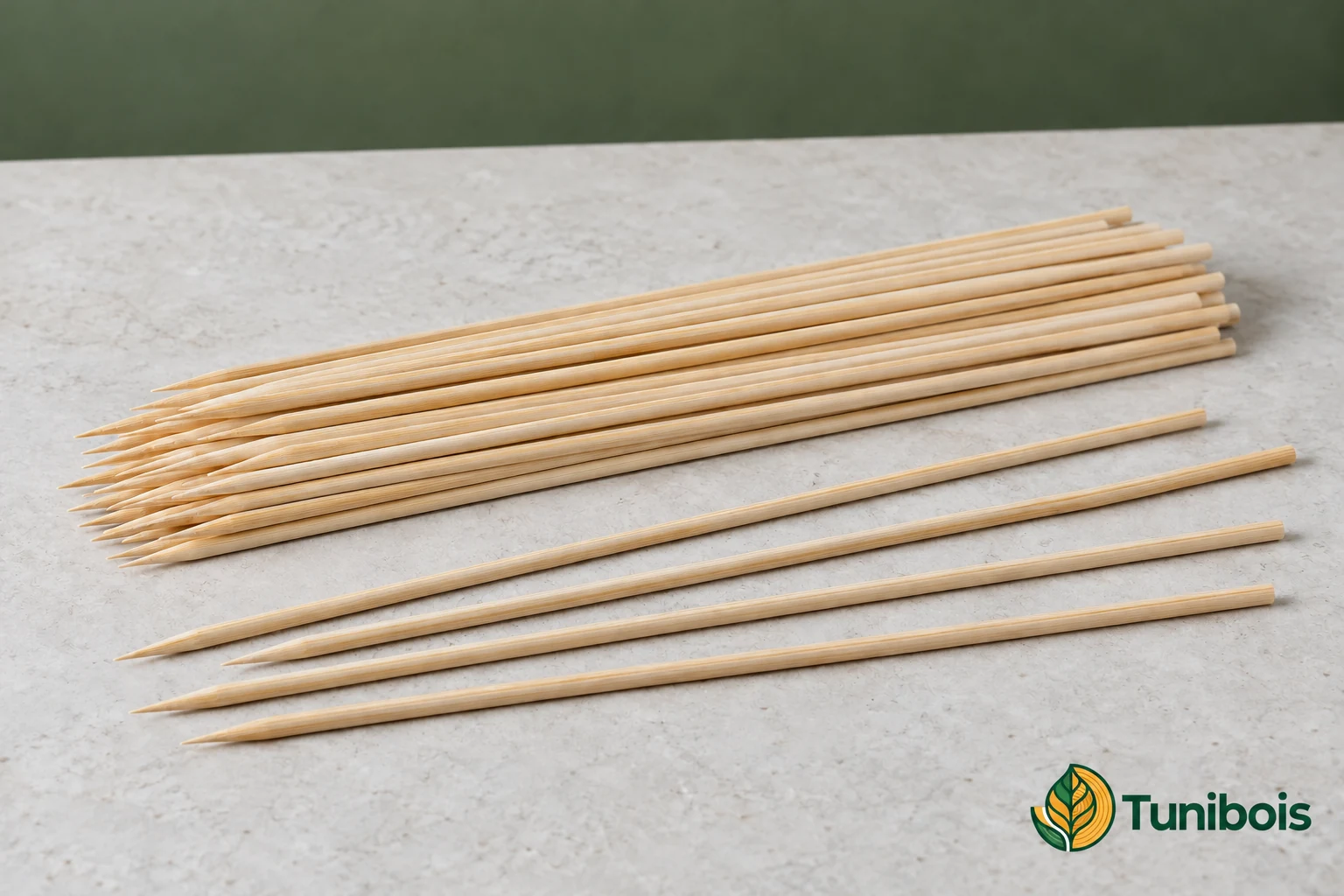 Brochettes en bois