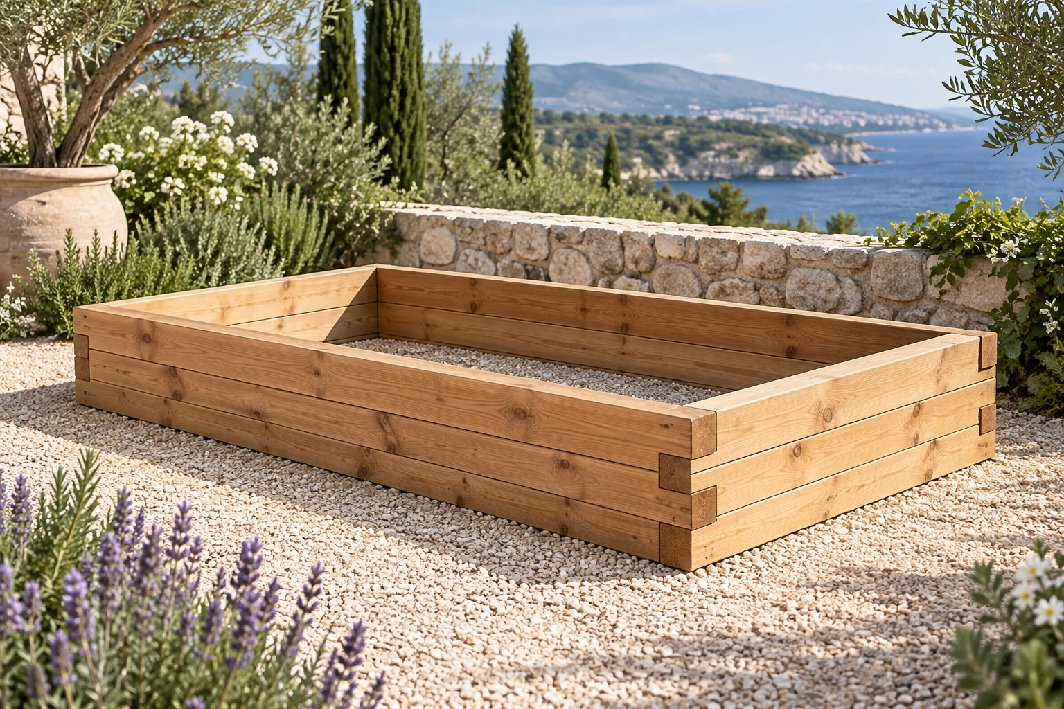 Modules bois pour le jardin