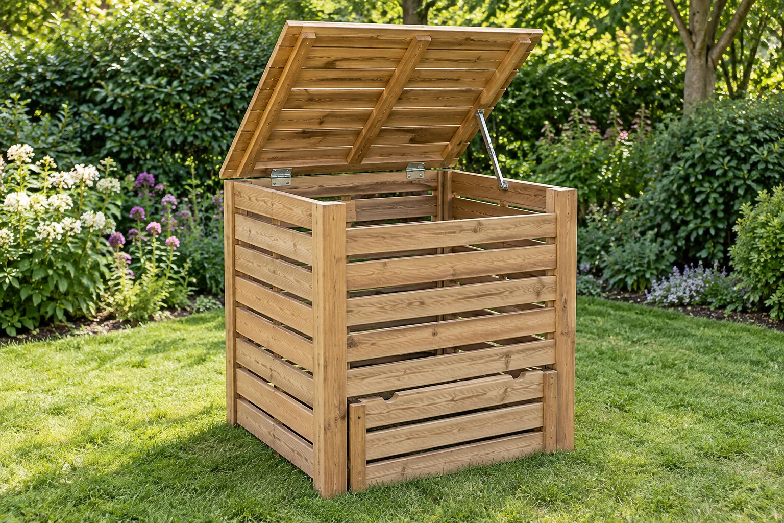 Composteur bois modulaire