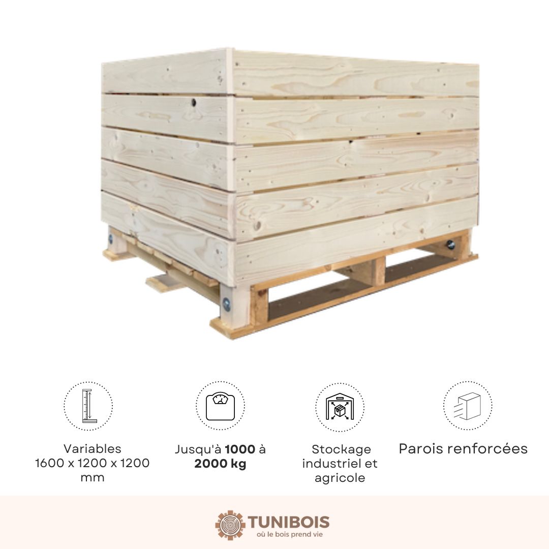 Caisses en Bois et Palox