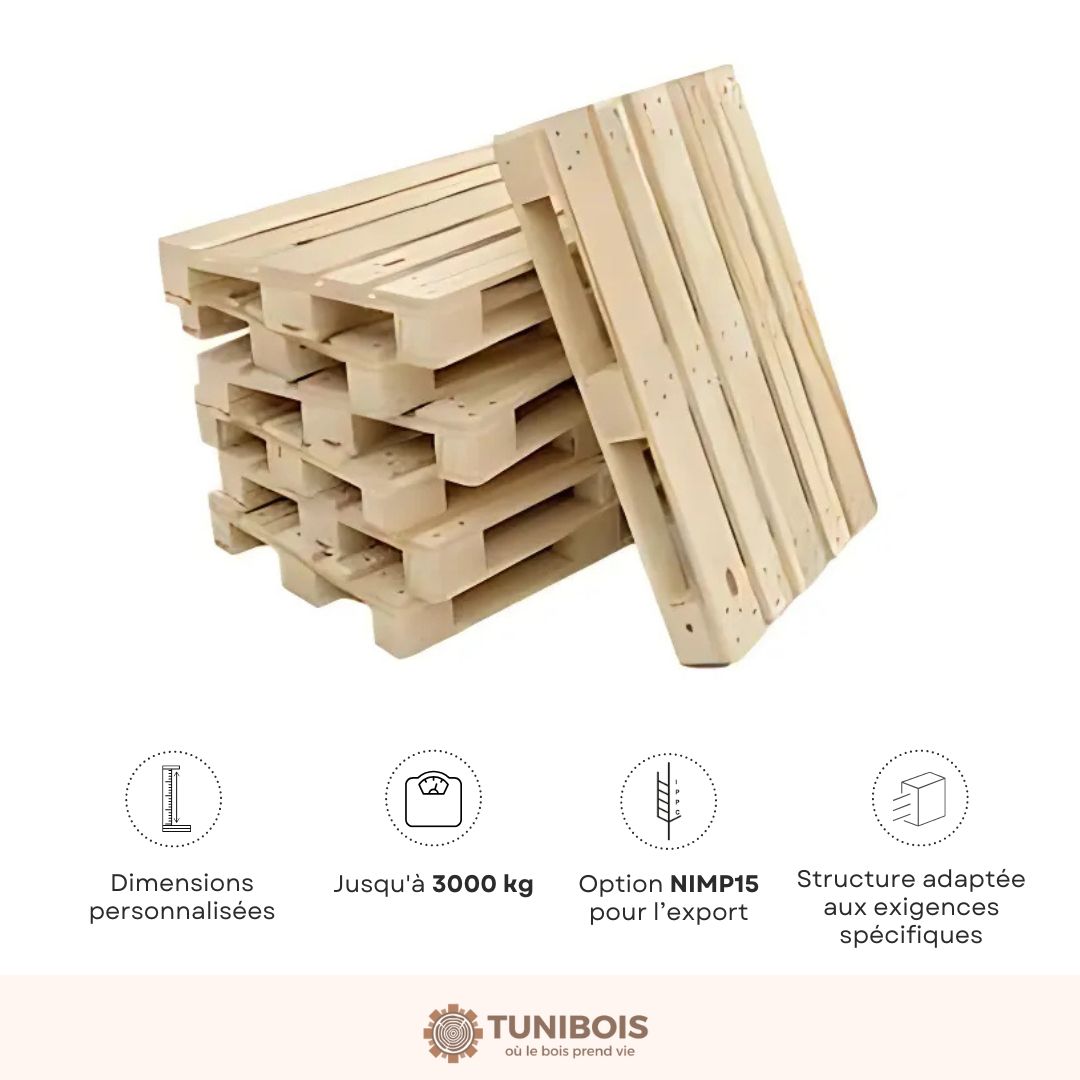 Palettes en bois sur Mesure